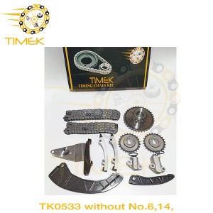 TK0534 Hyundai D4FD 1.7 CRDi IX20 I20 I30 Superior Quality Sprocket Chain Kit Made In China